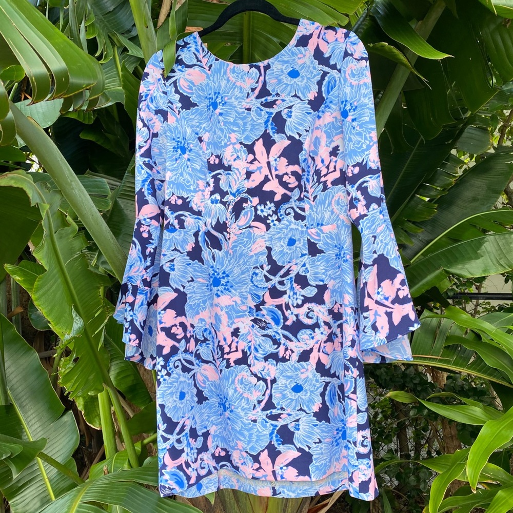 Lilly Pulitzer Bell Sleeve Kayla Stretch Dress
